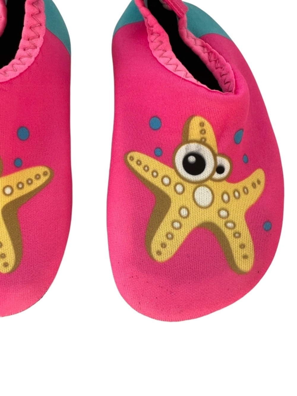 Kids Pink Starfish Water Skin Shoes for Beach Sand Swim & Surf | Baby 18-24 M - Picture 2 of 6